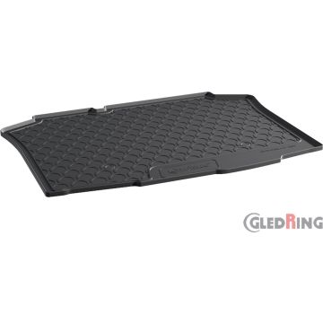 Gledring Rubbasol (Rubber) Kofferbakmat passend voor Seat Ibiza 6J 5-deurs 2008-2017