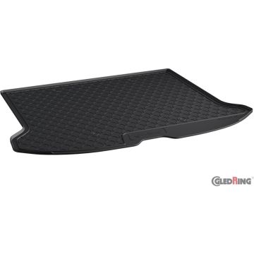 Gledring Rubbasol (Rubber) Kofferbakmat passend voor Volvo XC60 2008-2016 (Klein reservewiel)