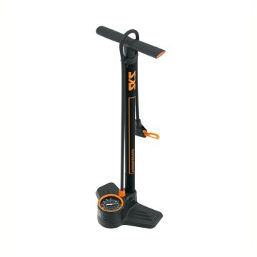 SKS AIRKOMPRESSOR 10.0 Vloerpomp Zwart Oranje (Multivalve)-one size