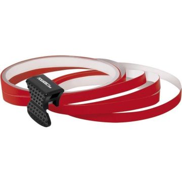 Foliatec PIN-Striping voor velgen rood - Breedte = 6mm: 4x2,15 meter