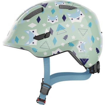 Abus Helm Smiley 3.0 - Green Nordic - M ( 50-55 CM ) - Kinder Fietshelm