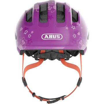 Abus Kinderhelm Smiley 3.0 S Purple Star