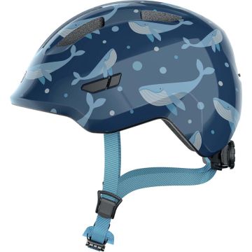 Abus Kinderhelm Smiley 3.0 S Blue Whale