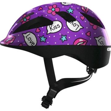 Abus Smooty 2.0 Fietshelm - Maat M (50-55 cm) - purple kisses