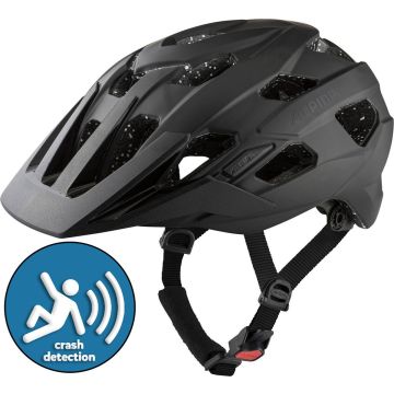 Alpina Anzana Tocsen Helmet, zwart Hoofdomtrek 57-61cm