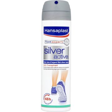 Hansaplast Silver Active Voetdeodorant - 150 ml