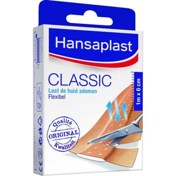 Hansaplast Classic Pleisters - 1m x 6cm