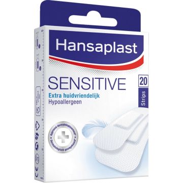 Hansaplast Sensitive Pleisters - 20 strips