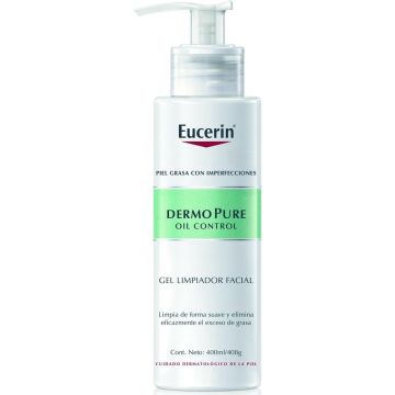 Eucerin Dermopure Oil Control Gel Limpiador Facial 200 Ml