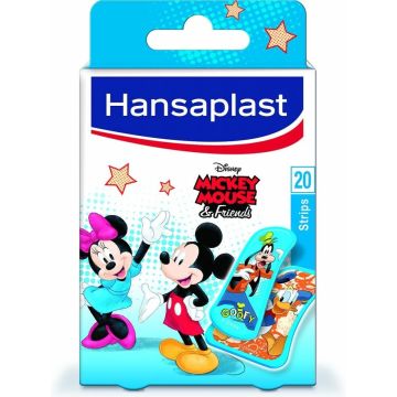 Hansaplast Mickey Pleisters - 20 strips