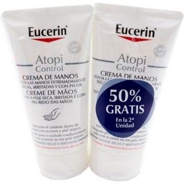 Handcrème Eucerin AtopiControl 2 Stuks