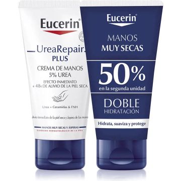 Hand Cream Eucerin UreaRepair Plus 2 Units