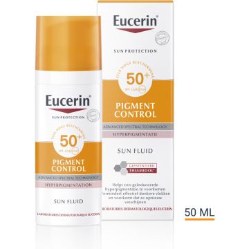 Eucerin Sun Pigment Control Fluid SPF 50+ - Zonnebrand - 50 ml