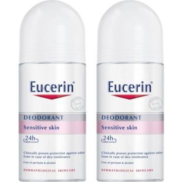 Eucerin Roll On Deodorant Sensitive Skin 2x50ml