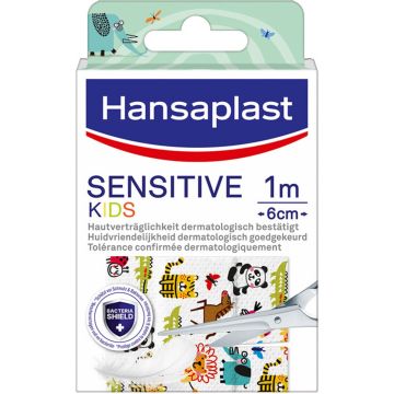 Hansaplast - Sensitive Kids Pleisters - 1M x 6CM