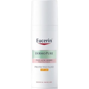 Anti Bruine vlekken Zonnebrandlotion Eucerin DermoPure Anti-Imperfecties SPF 30 (50 ml)