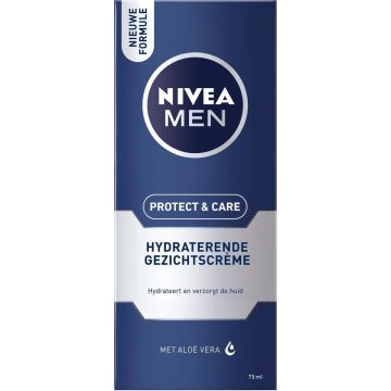 NIVEA MEN Protect &amp; Care Hydraterende Gezichtscrème - 75 ml