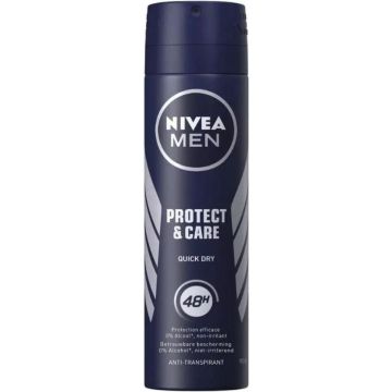 Nivea Men Deodorant Spray Protect &amp; Care 150 ml