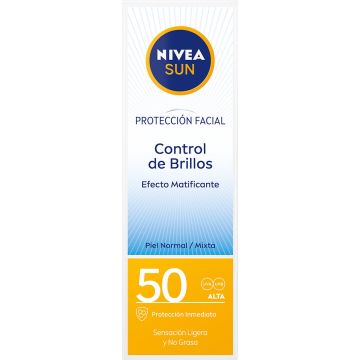 NIVEA SUN Gezichtszonnecrème Nivea SPF 50 (50 ml)