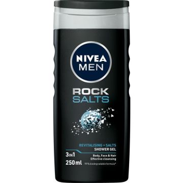 NIVEA Men Rock Salts Douchegel - 250 ml