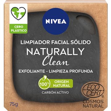 Nivea Naturally Clean Face Bar - Deep Cleansing Scrub