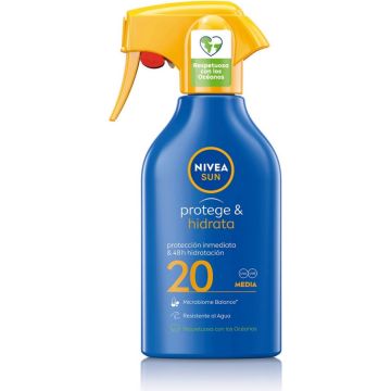 Zon Protector Spray Nivea Sun Bruiner Spf 20 (270 ml)