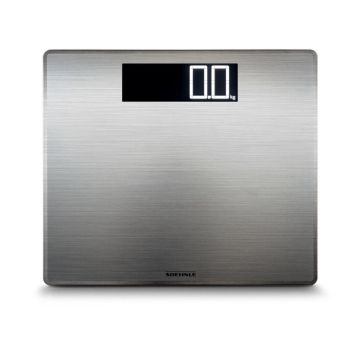 Soehnle personenweegschaal digitaal Style Sense Safe 300 - RVS- tot 180 kg - incl. batterijen