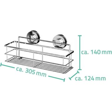 RIDDER-Doucherek-30,5x12,4x14-cm-chroom-12010200