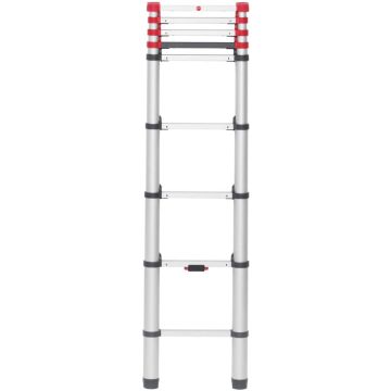 Hailo T80 Aluminium Telescoopladder 9 Treden 94-264 cm