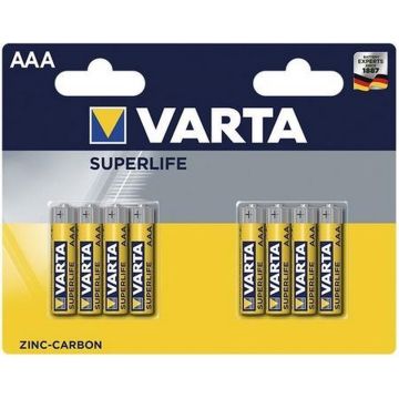 Varta Batterijen Aaa Superlife R03 1,5v Zink-carbon 8 Stuks