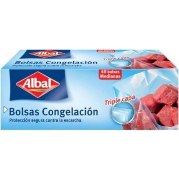 Albal Medium Triple Layer Freezing Bag 40 Units