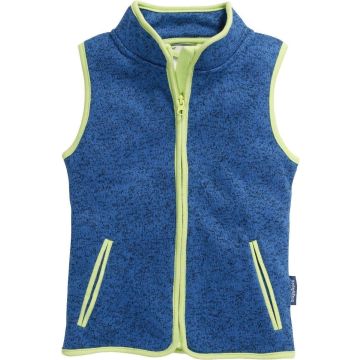 Playshoes Bodywarmer Knit Fleece Junior Blauw Maat 140