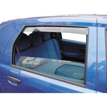 ClimAir Zijwindschermen Master (achter) passend voor Mercedes E-Klasse W210 Kombi 1996-2002