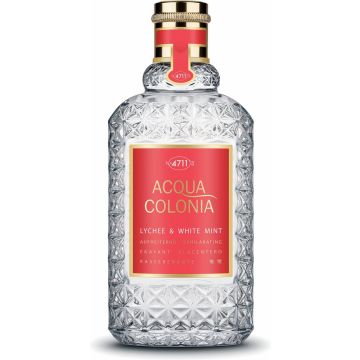 4711 - Unisex - Acqua Colonia - Lychee &amp; White Mint - Eau de Cologne - 170 ml