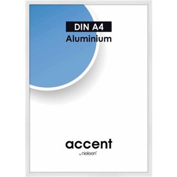 Nielsen Fotolijst 52139 Accent Glanzend Wit 21x29,7 cm