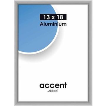 Nielsen Accent 13x18 aluminium zilver mat 53224