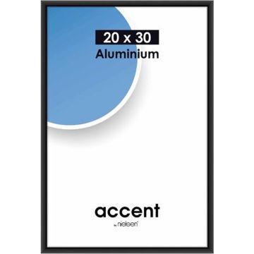 Nielsen Accent 20x30 aluminium zwart 53526