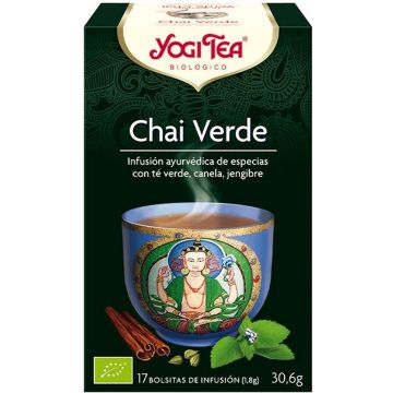 Yogi Tea Chai Verde Infusión 17 X 1,8 G