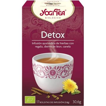 Yogi Tea Detox Infusión 17 X 1,8 G