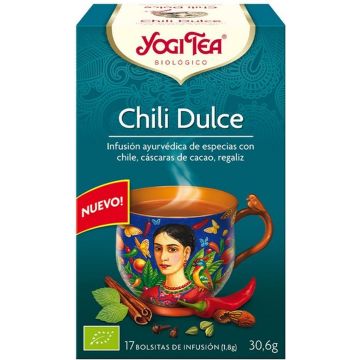 Yogi Tea Chili Dulce Infusión 17 X 1,8 G