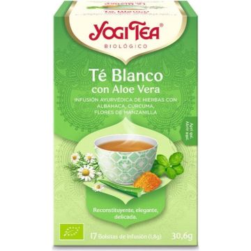 Witte Thee Yogi Tea Aloë Vera (17 x 1,8 g)