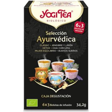 Infusion Yogi Tea Selección Ayurvédica (6 x 3 uds)(34,2 g)