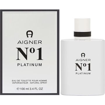 Aigner Nø1 Platinum pour Homme - 100 ml - eau de toilette spray - herenparfum