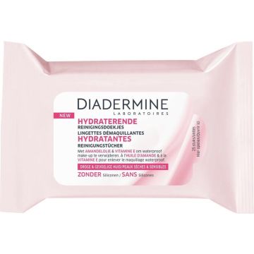 Diadermine Hydraterende reinigingsdoekjes - 1 stuk