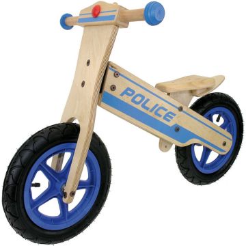 Kids club Houten kinder Loopfiets politie