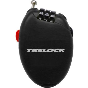 Trelock kabelslot Pocket uittrek 75/1.6mm zwart