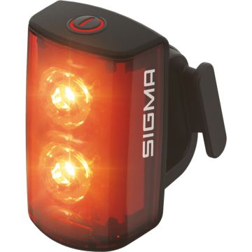 Sigma BUSTER RL 80 Flash USB Fiets Achterlicht - 80 Lumen - Oplaadbaar