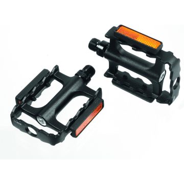 Ergotec Platformpedalen Mtb-sl Aluminium Zwart Per Set