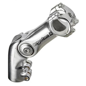 Stuurpen Ergotec Octopus ahead 50 verstelbaar ø28,6 / 90 / 31,8 mm - zilver