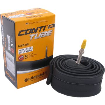 Continental Binnenband Mtb 26 X1.75-2.50 (47/62-559) Fv 42 Mm Zwart